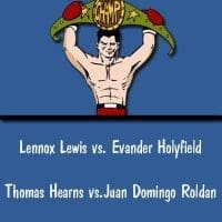 Lewis-Holyfield-Hearns